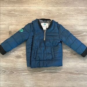Blue Quilted Carseat Jacket